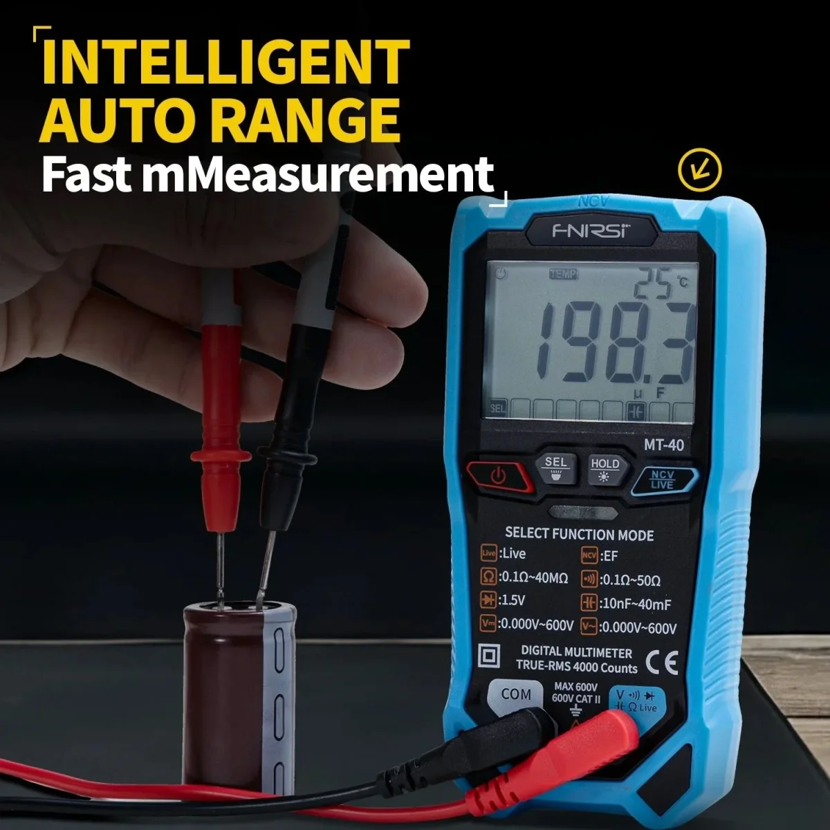 Smart Digital Multimeter - Billede 5