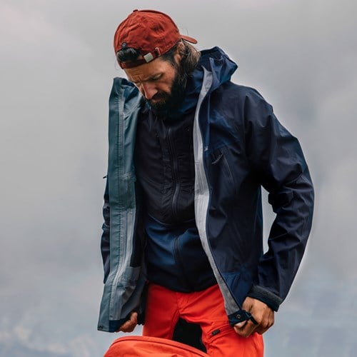 LUNDHAGS Mens Padje Light Waterproof Jacket | Super Skaljakke - Billede 9