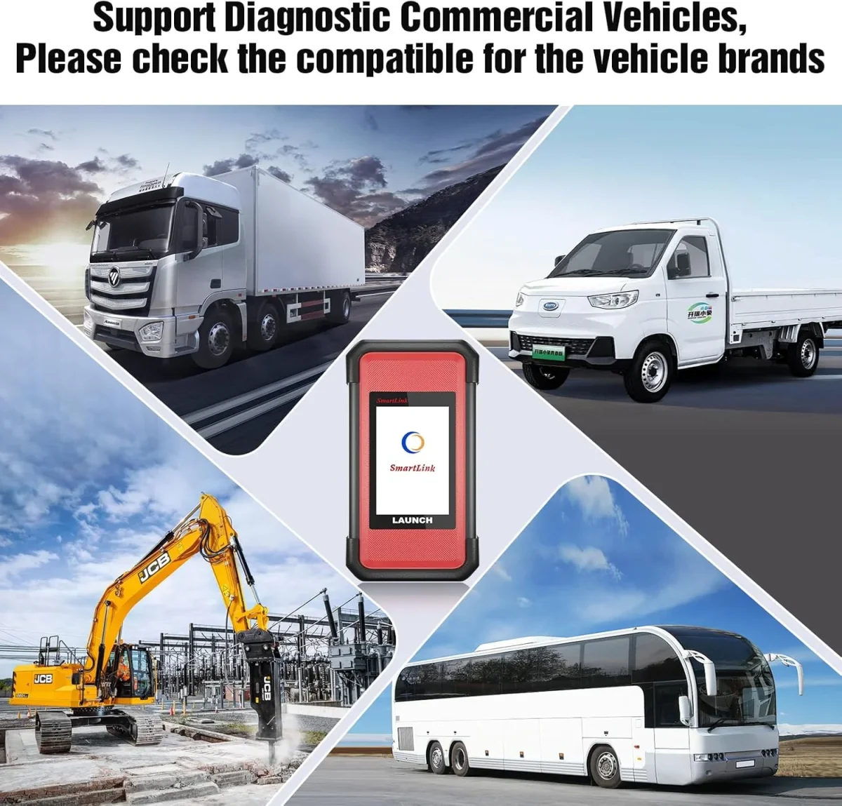 LAUNCH X431 SmartLink C Heavy-Duty Diagnostic Module - Billede 8
