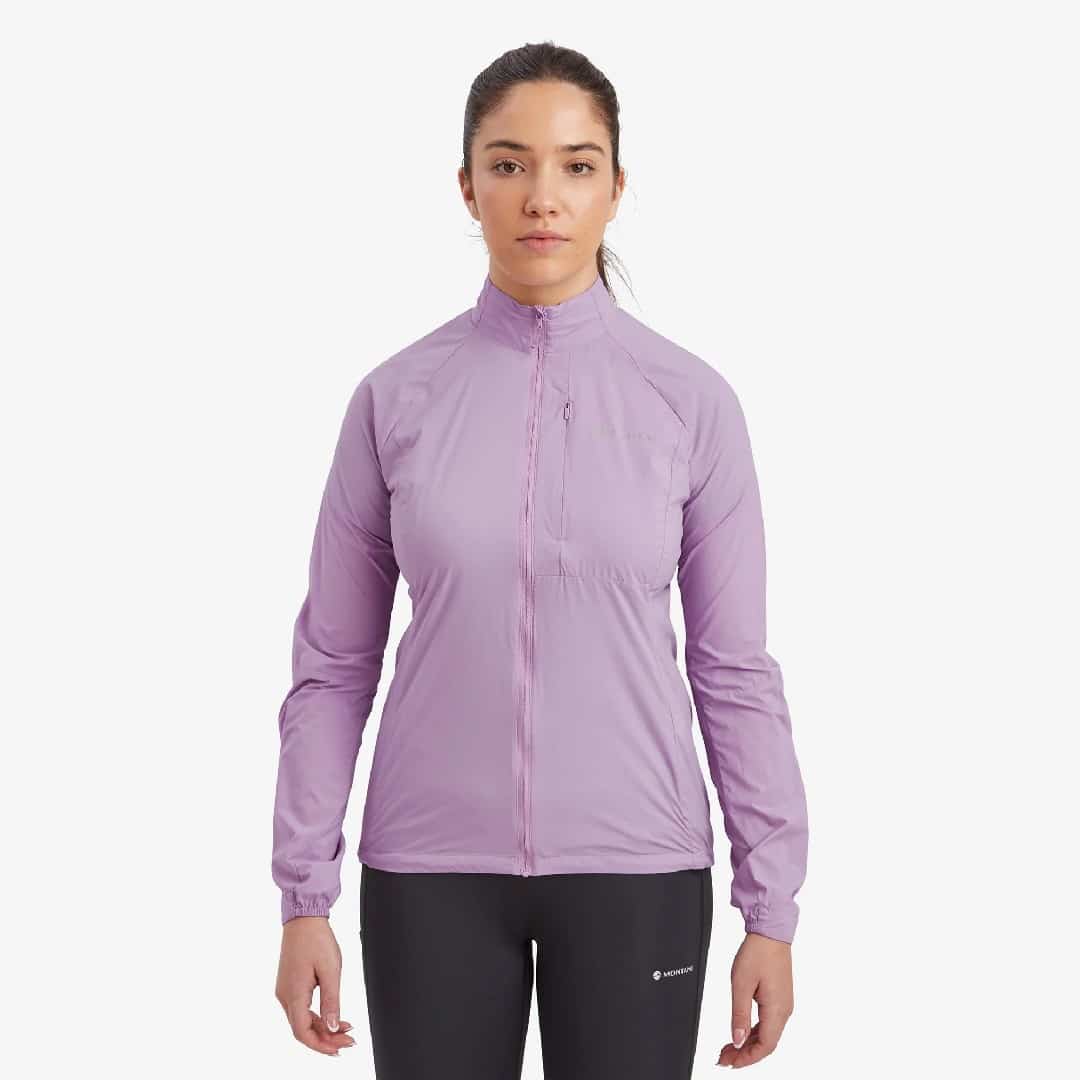 MONTANE Womens Featherlite Jacket | Utroligt Let Løbejakke - Billede 2