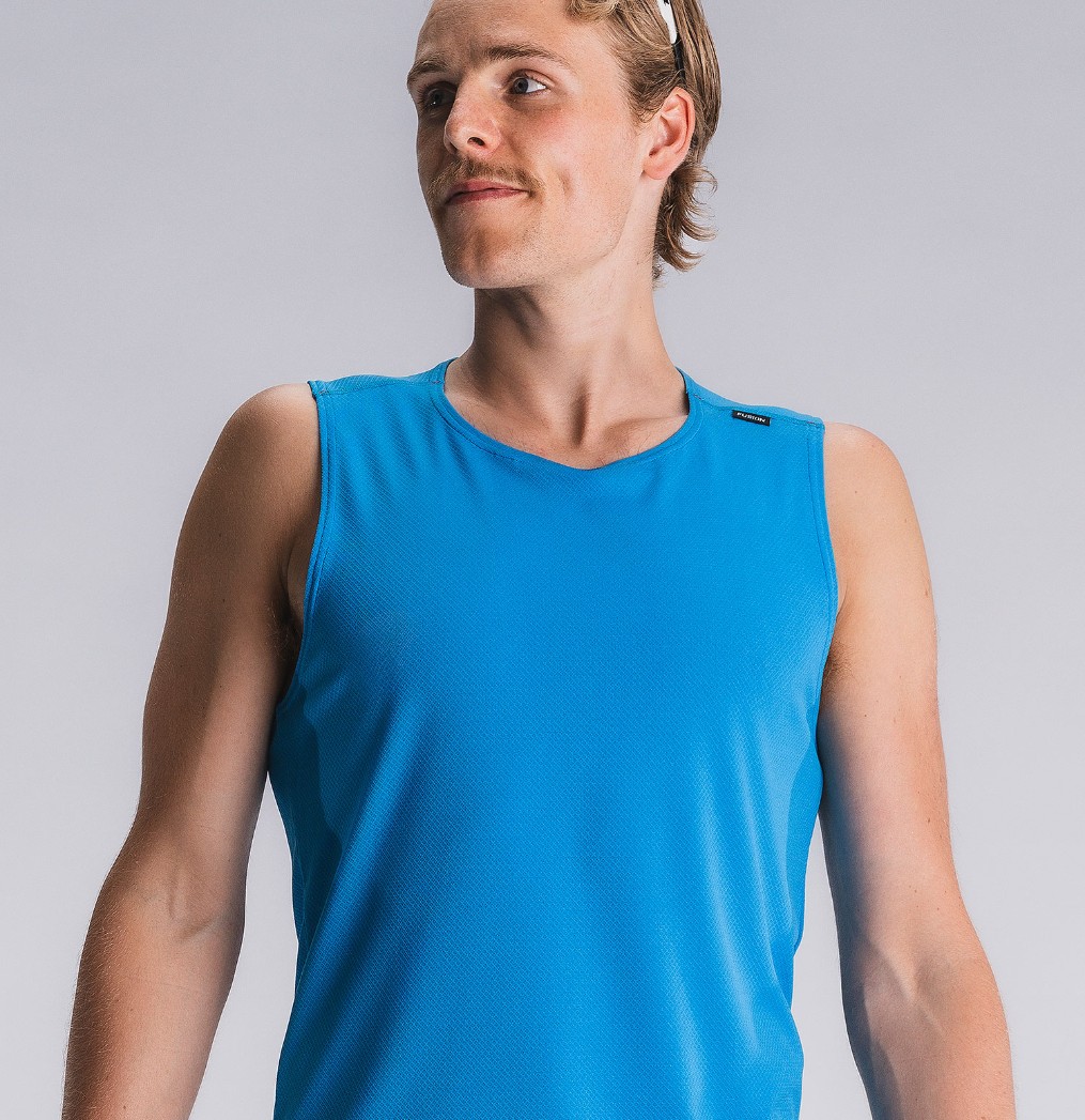 FUSION Mens Run Singlet - Billede 5
