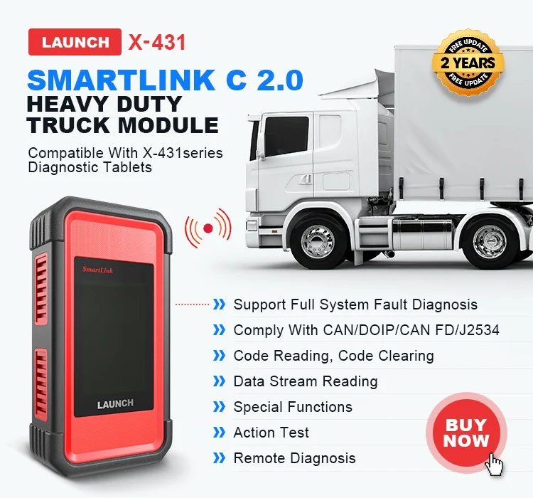 LAUNCH X431 SmartLink C Heavy-Duty Diagnostic Module - Billede 3