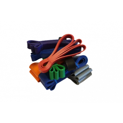 Powerband træningselastik, fra 7 til 91 kg, 2080 mm - Billede 7