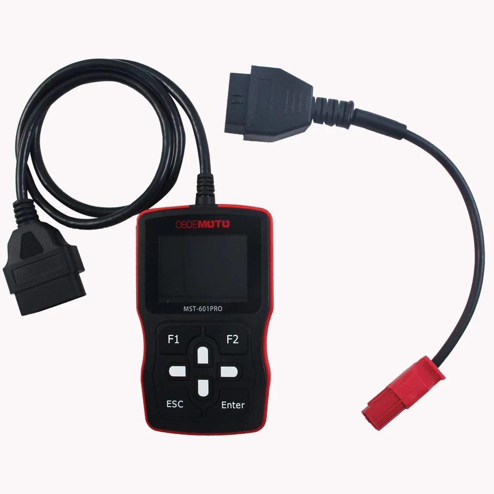 MST-601 Pro OBDII EOBD Scanner Motorbike OBD2 Code Reader motorcycle code reader - Billede 2