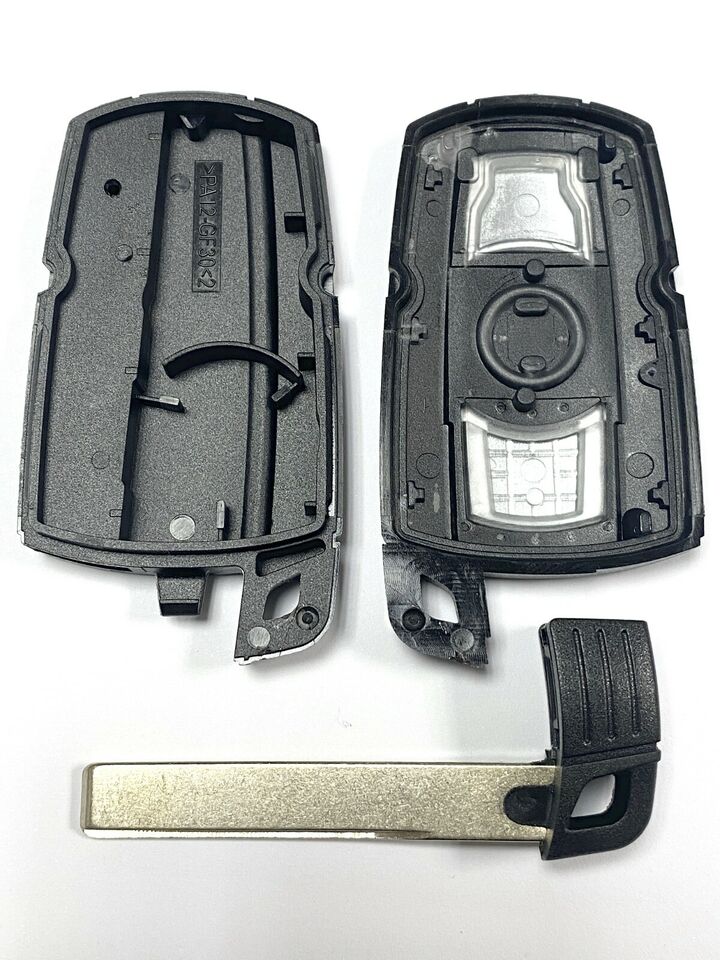 RFC 3-knaps etui til BMW 1 3 5 6 Z4 X1 X3 X5 serie fjernbetjenings nøgle E90 E87 E60 - Billede 4
